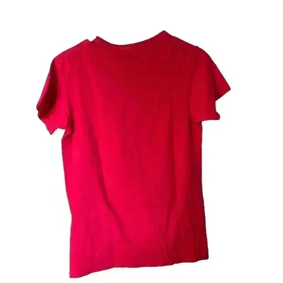 DISNEY SMALL RED TEE WITH STITCH HO HO HO - Picture 2 of 2